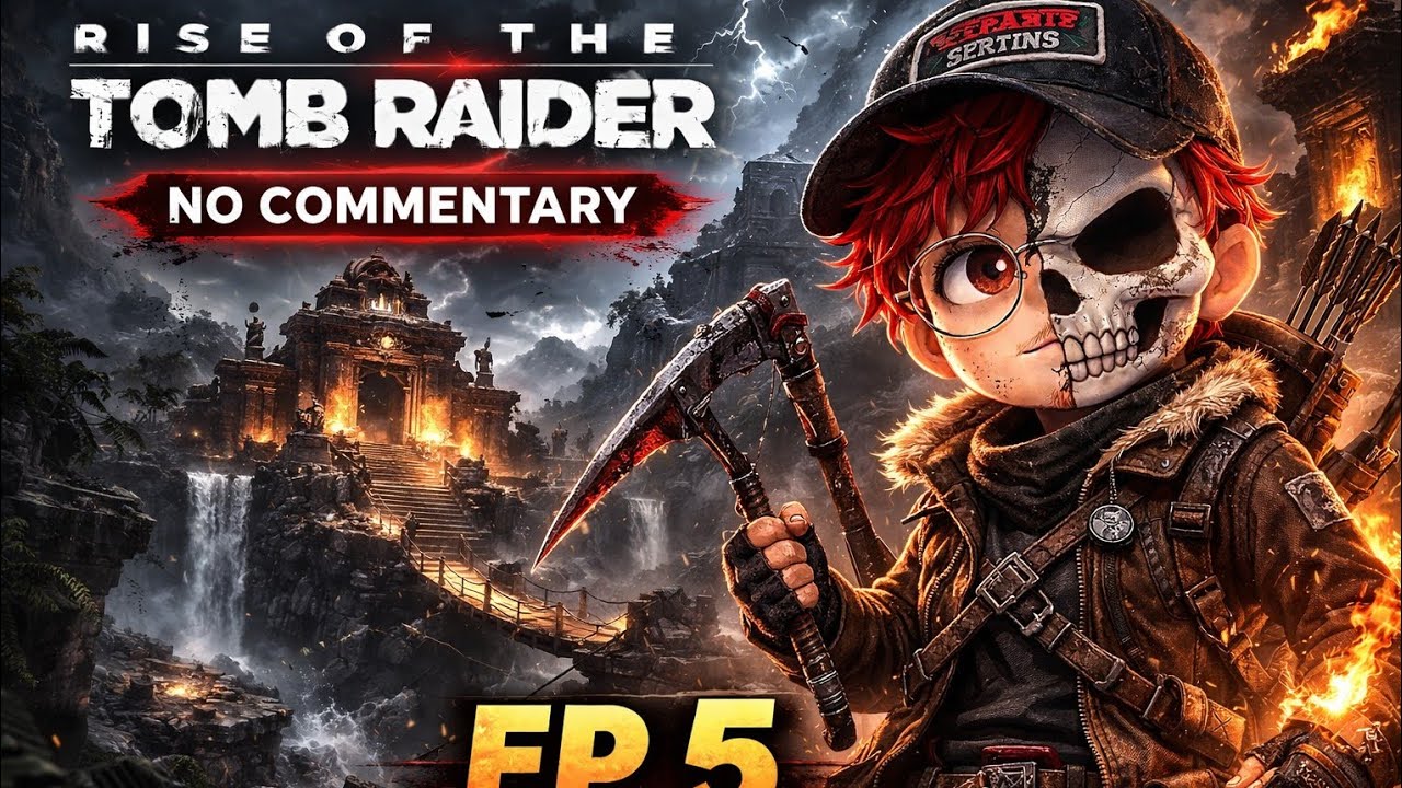 Rise of the tomb raider ep 5 - side quests  (no commentary)