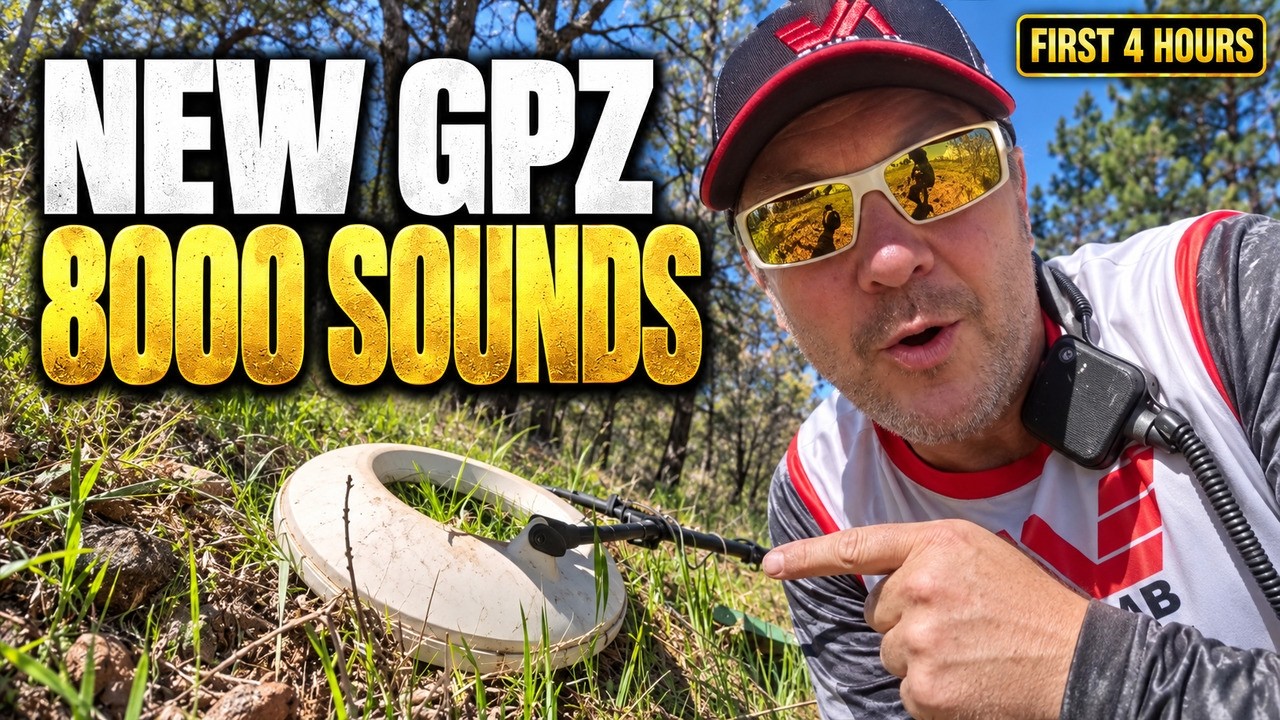 Minelab GPZ 8000: My First 4 Hours & Initial Impressions! 😱⛏️
