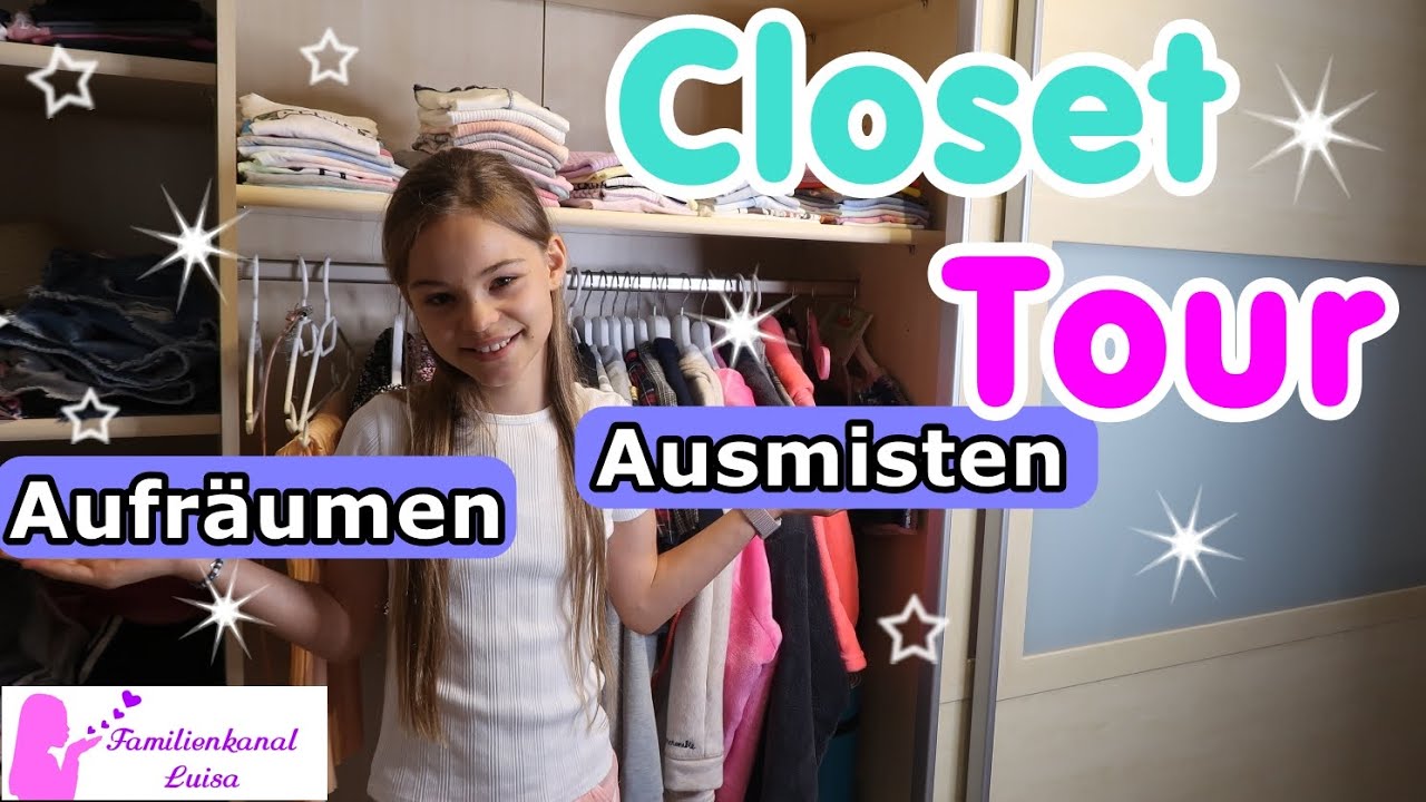 CLOSET TOUR | Ich räume meinen Kleiderschrank auf