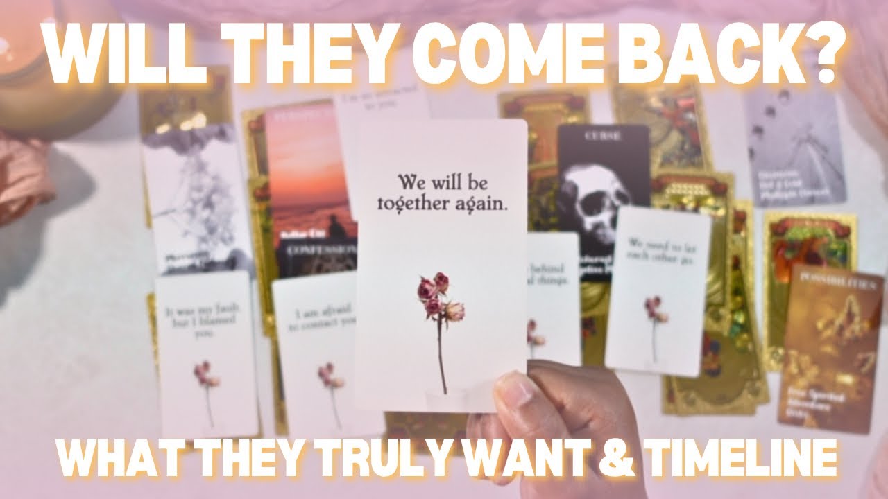 Will He Come Back? • PICK A CARD  READING • Their Intentions + Timeline 💖