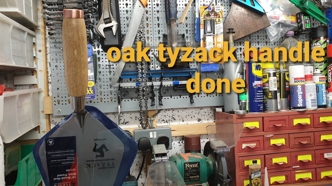 Woodturning- tyzack oak handle