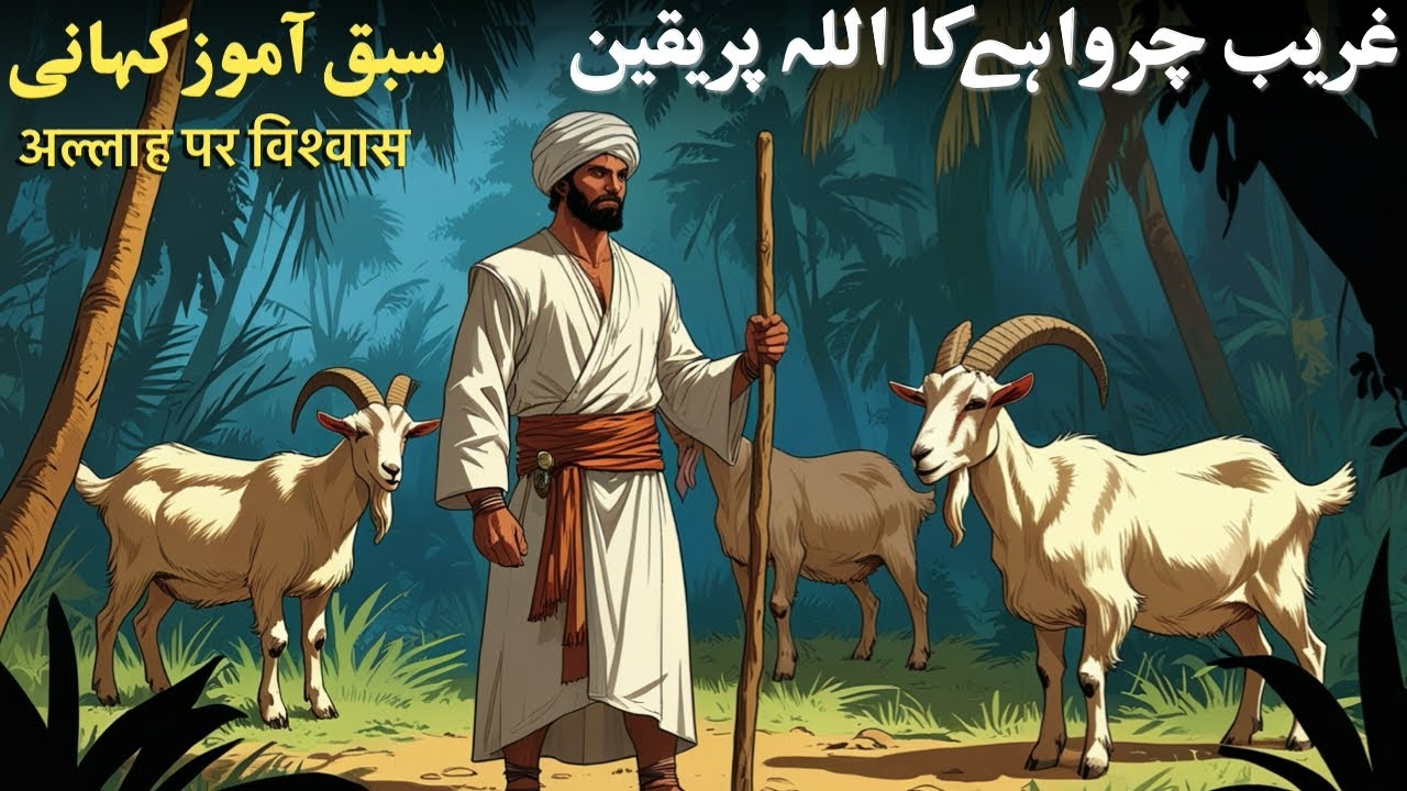 Gareeb Charvahe Ka Allah Par Yakeen | अल्लाह पर विश्वास | Urdu Moral Story
