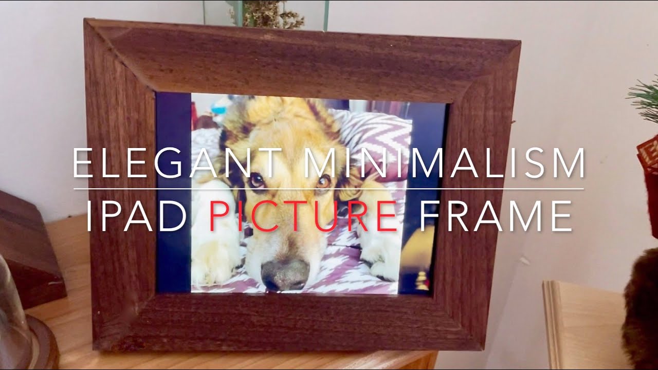 Elegant Minimalism: Make a slide show picture frame from an old iPad
