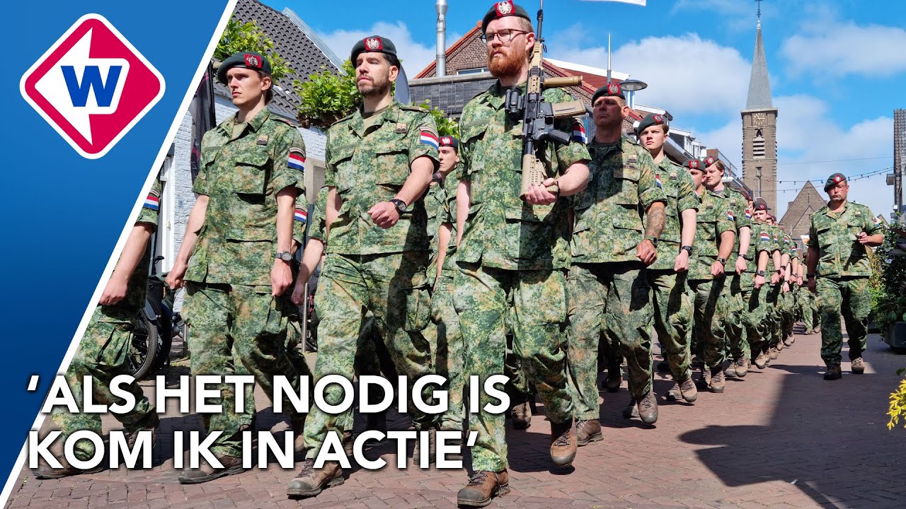 60 militairen tussen zonnige terrassen beëdigd