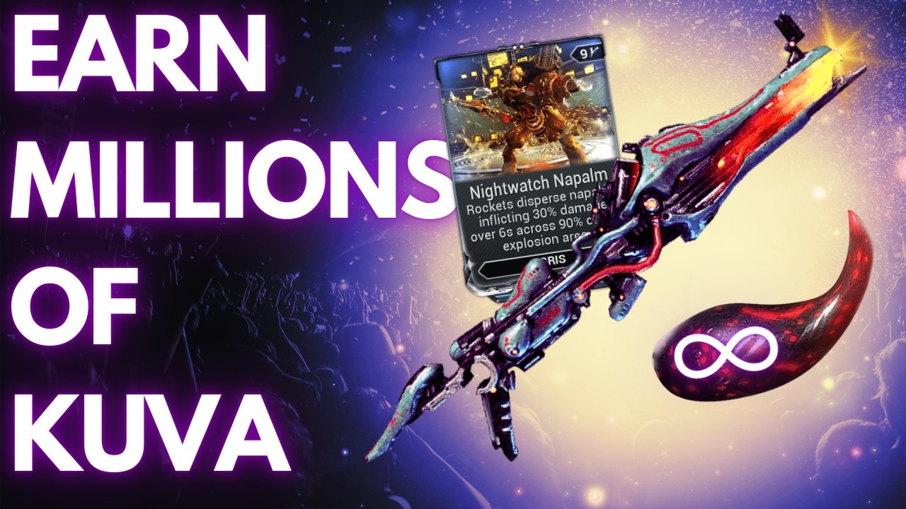 Earn MILLIONS of Kuva like this [Warframe]