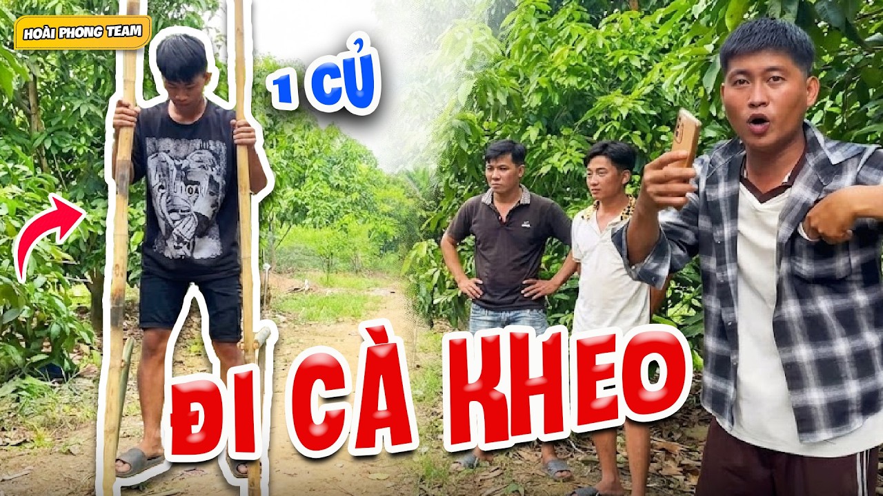 Đại Chiến Cà Kheo: Treo Giải Tiền Triệu Mà Khóc Thét Vì Vấp Ngã Cực Hài | Team Hoài Phong TV