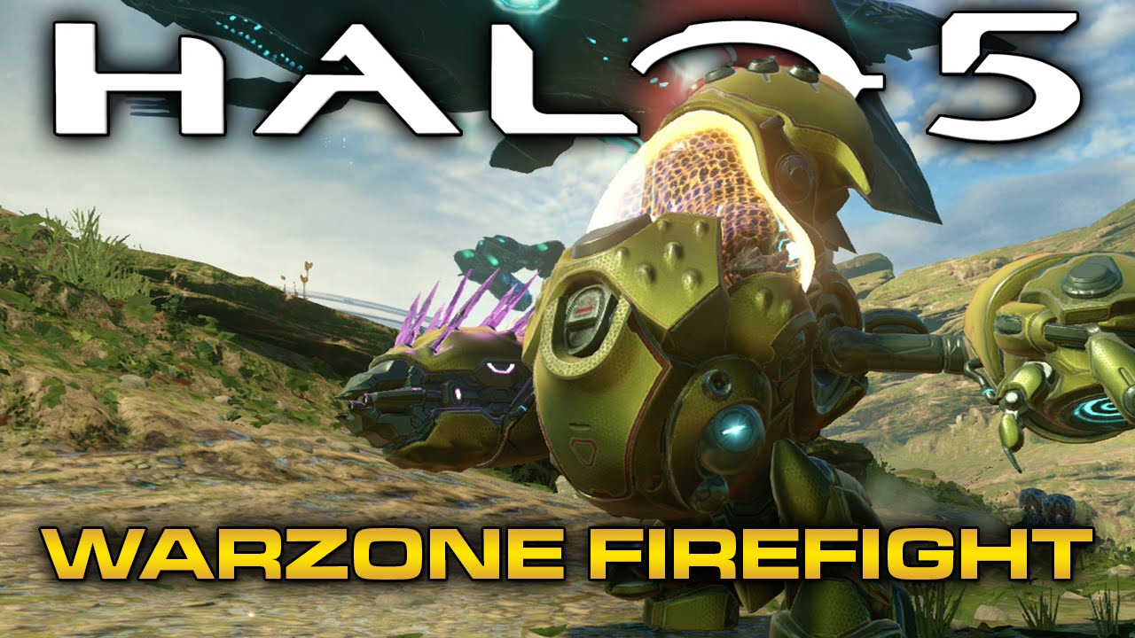 Halo 5: Guardians Warzone Firefight - Attack on Sanctum Gameplay