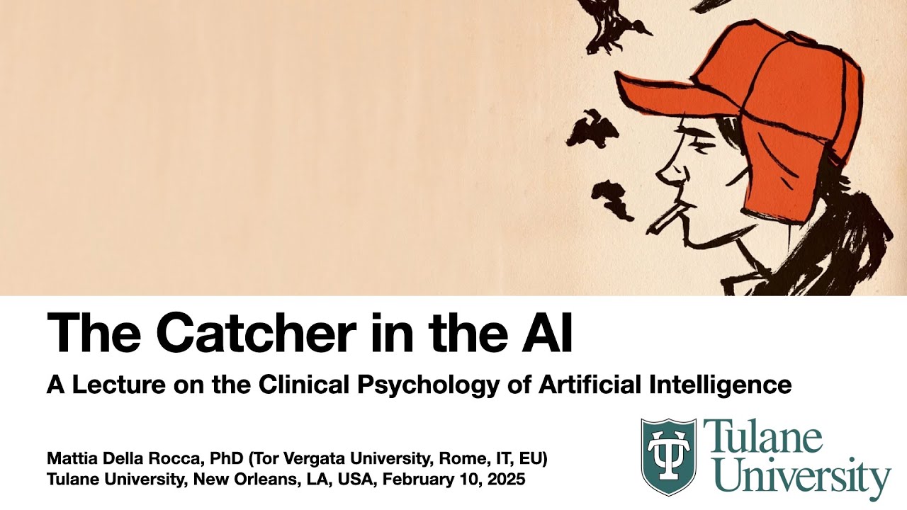 The Catcher in the AI - The NOLA Sessions (Psychology of Artificial Intelligence)