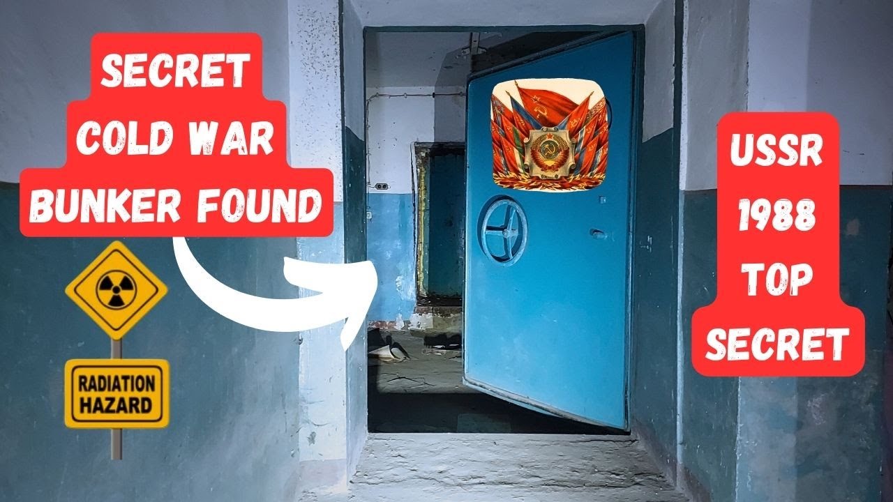 Secret Russian Cold War bunker. Bunker inside a bunker and uniforms still there.