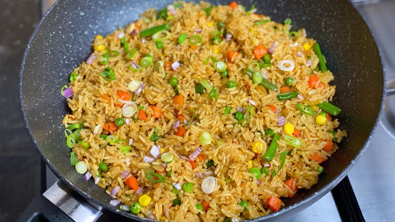 Рис с овощами. Очень вкусно и аппетитно!