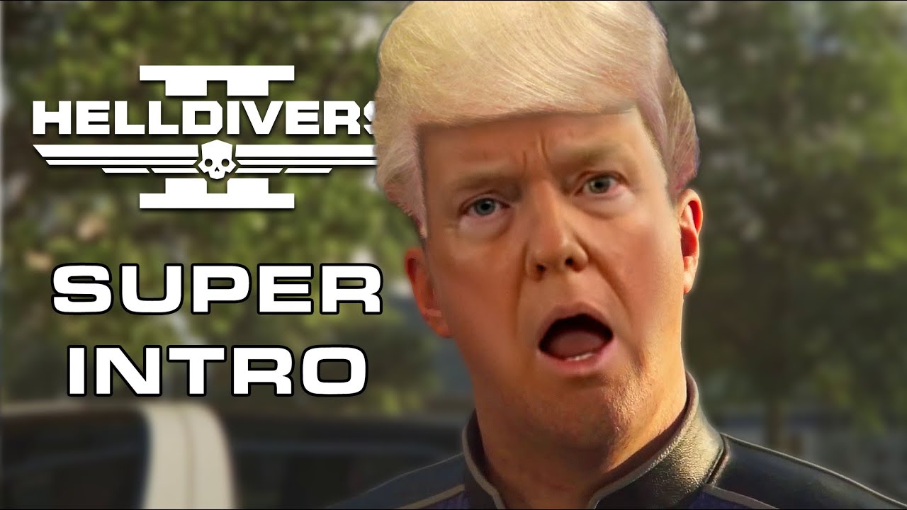 Helldivers 2 Intro Cinematic BUT IT'S SUPER TRUMP [DFL + Voice.ai]