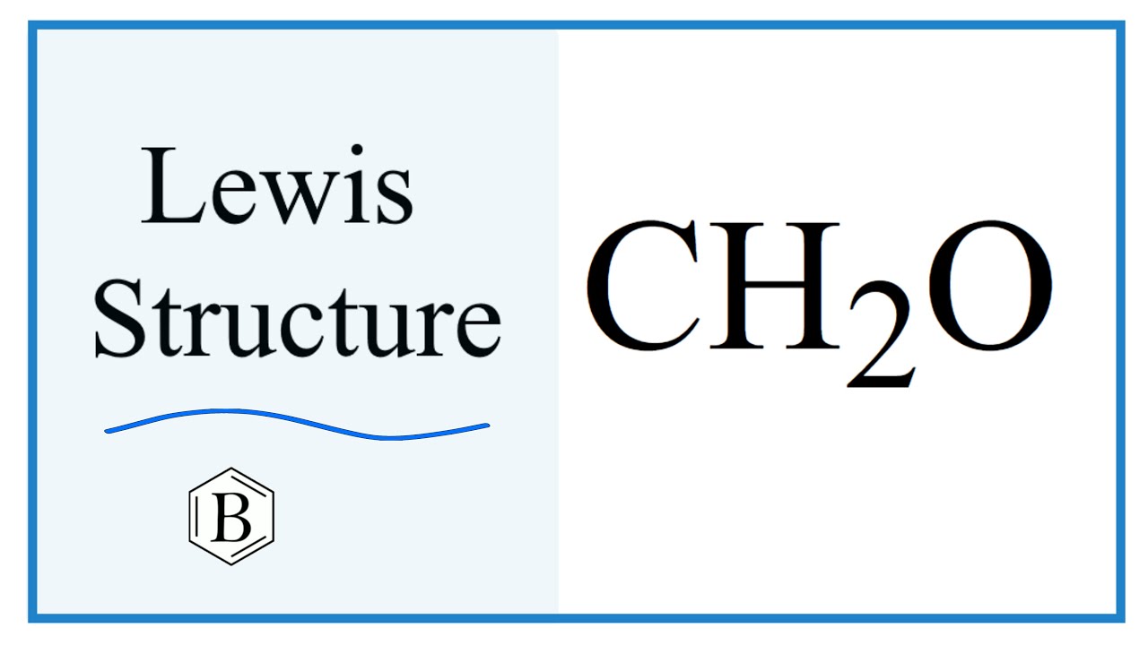 How to Draw the Lewis Dot Structure for  CH2O (Formaldehyde)