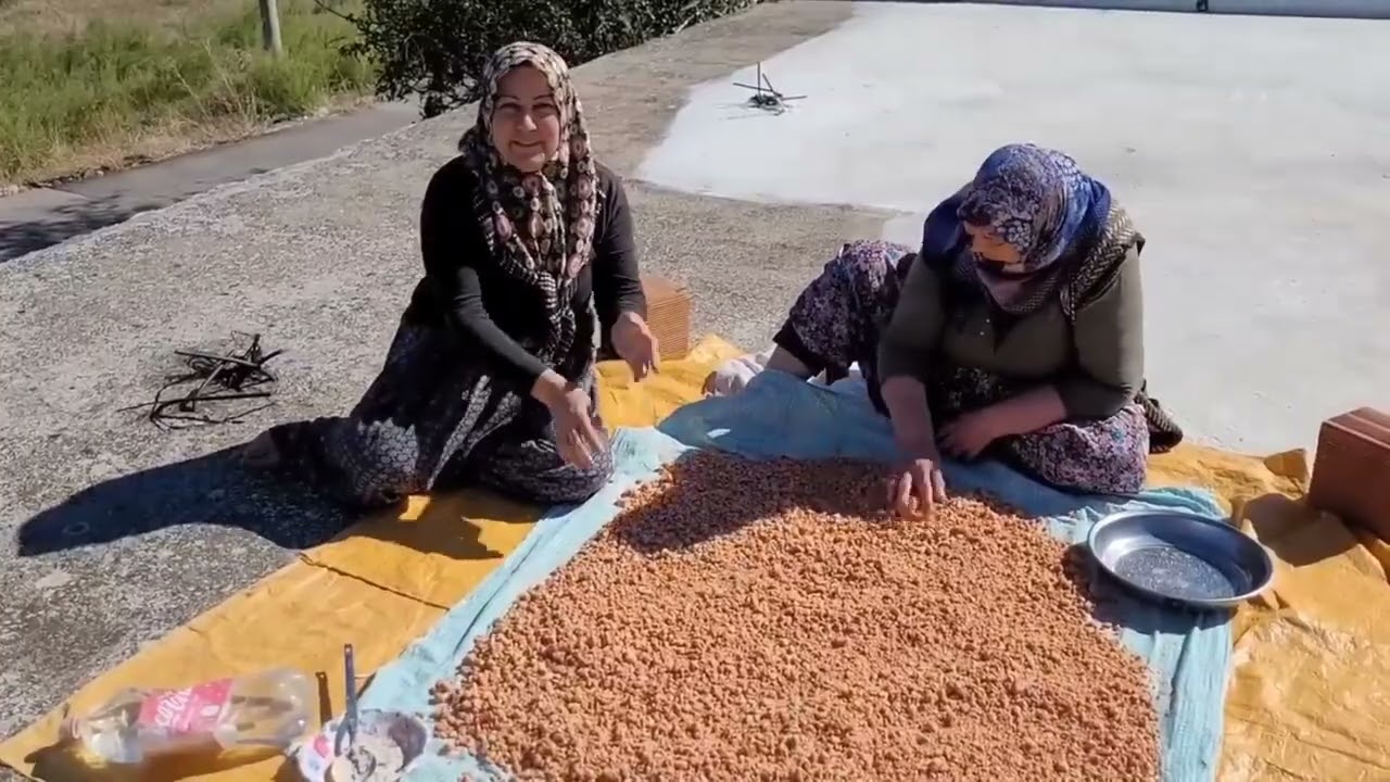 ESKİ USUL MEŞHUR  ANTALYA TARHANASI NASIL YAPILIR💢yöreseltarhana#organiksebze#
