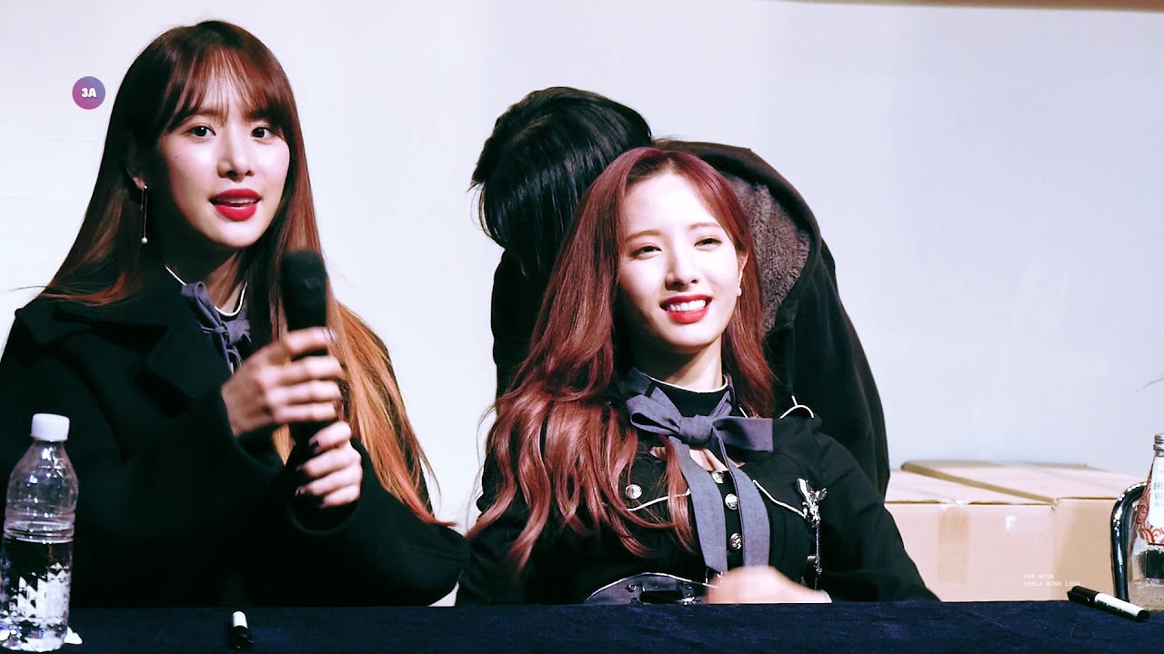180324 설아 보나 팬사인회 직캠