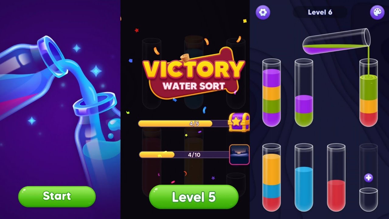 Water Sort Puzzle 🔥 Satisfying Color Sorting Game | Level 122-125 .. Special  Gameplay..8..