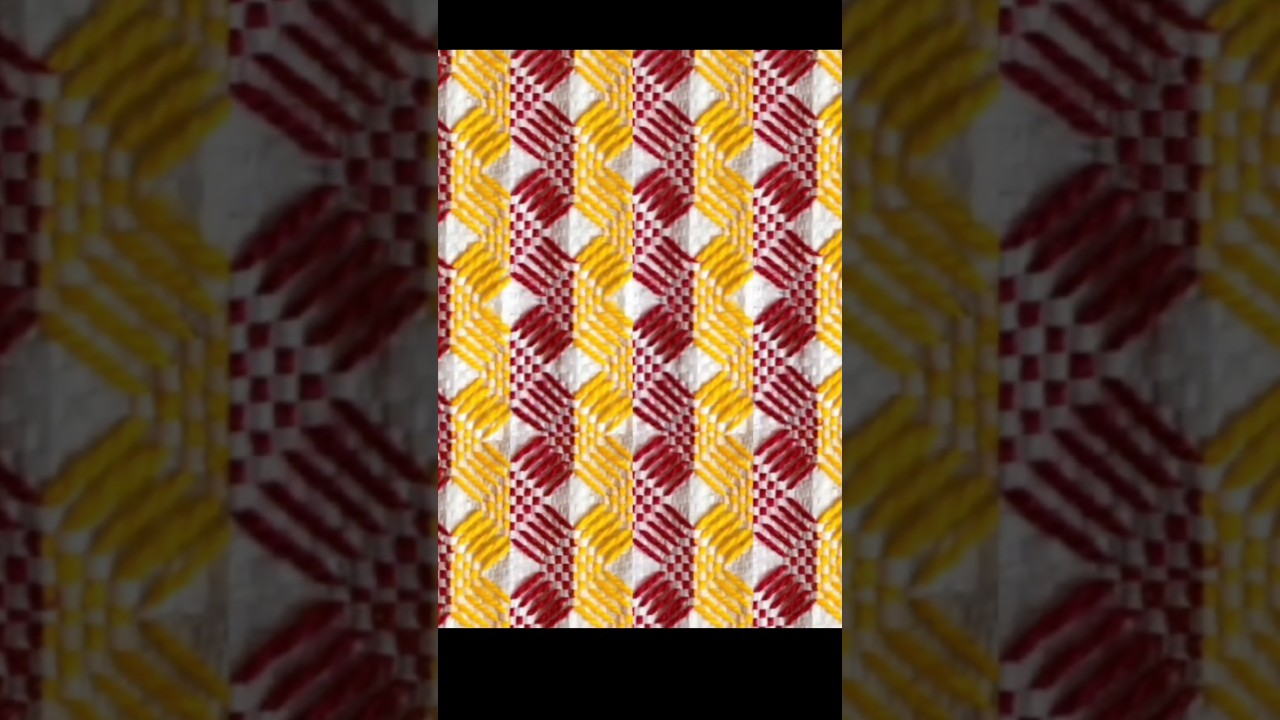 hand fan design #diy #needlework #craft #uniquedesign #viral #handembroidery #sack #diy