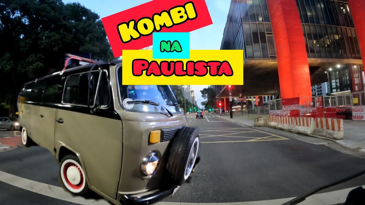 De kombi na avenida Paulista!