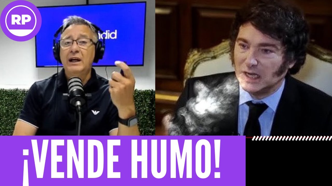 GRAÑA DESTROZÓ el RELATO de MILEI EN DAVOS: “VENDE HUMO
