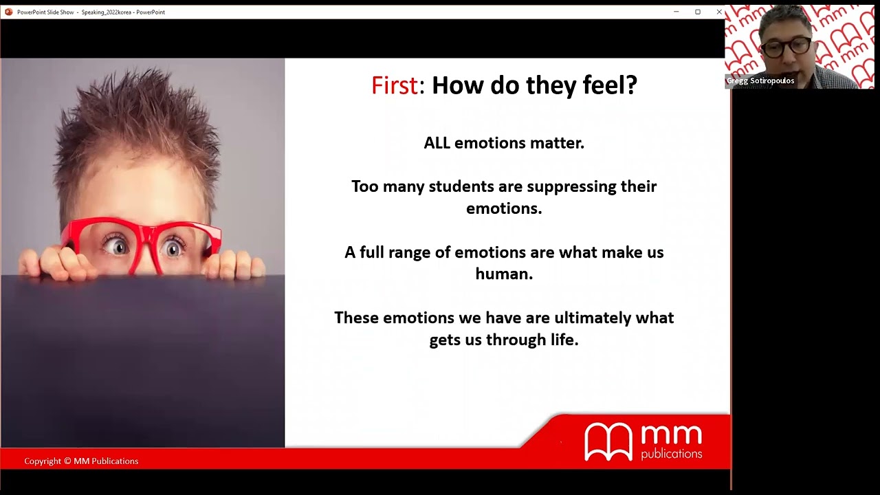 Gregg Sotiropoulos - What's Our Students' Biggest Fear in the Classroom? SPEAKING!