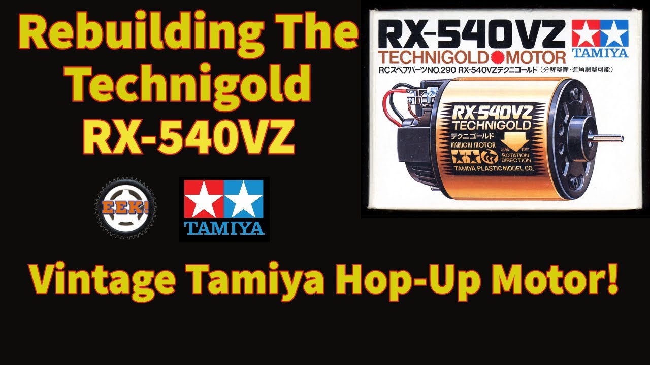 Tamiya Technigold Motor Rebuild - Part# 50290 - One of the Best Vintage Hop-Up Options For Tamiya RC