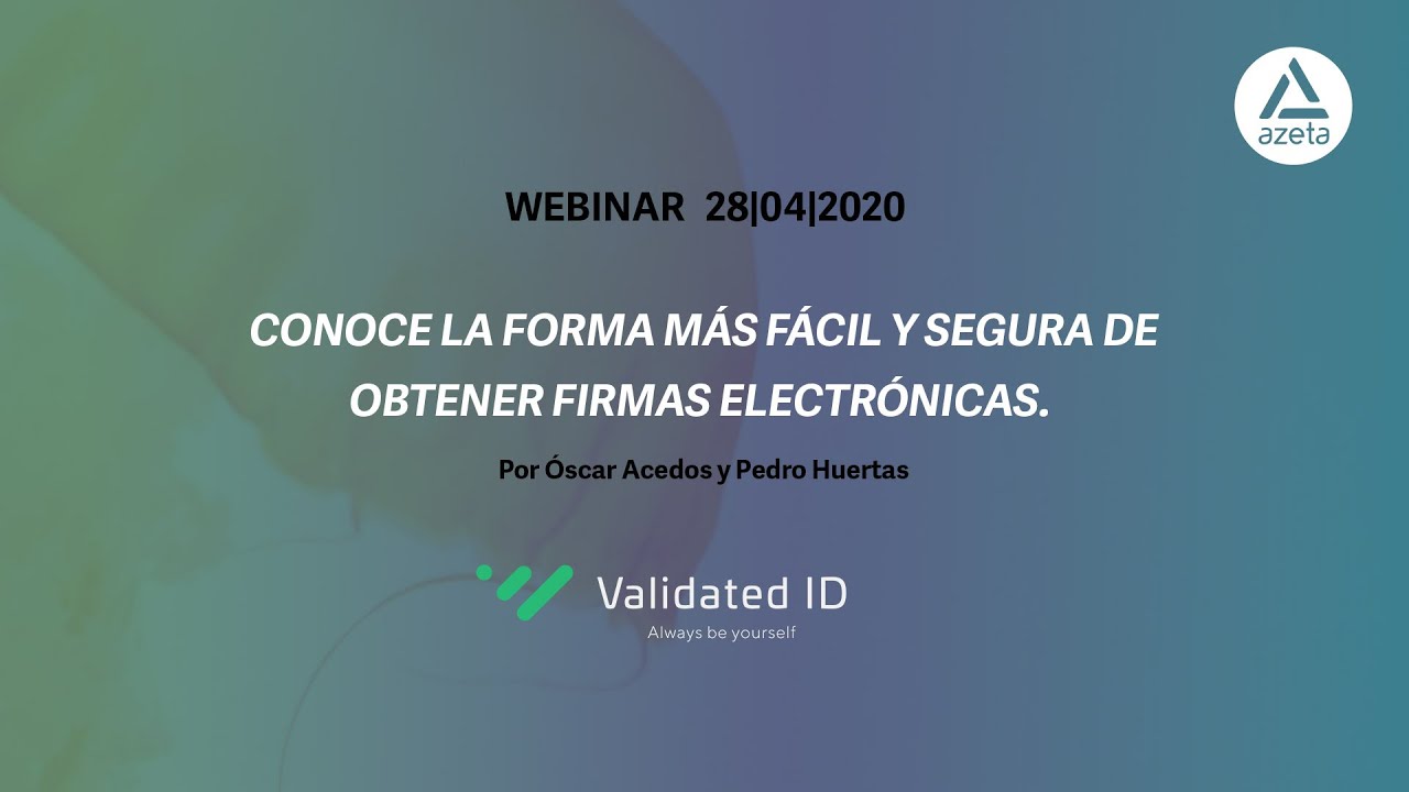 WEBINAR VALIDATED ID by Azeta
