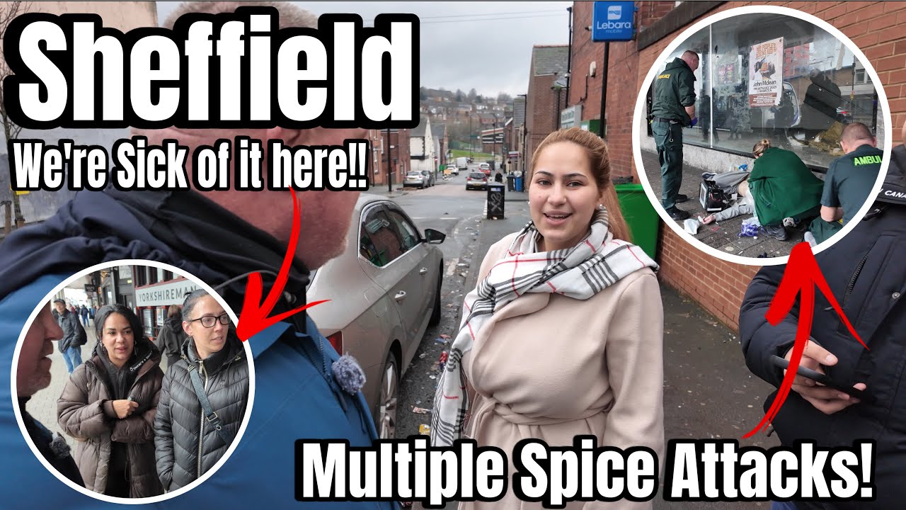 SHEFFIELD - Spice Heads Causing MASSIVE PROBLEMS! We’re Sick Of Our Kids Seeing This! (Page Hall)