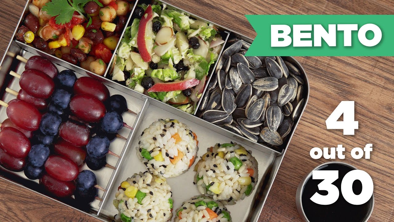 Bento Box Healthy Lunch 4/30 (Vegan) - Mind Over Munch