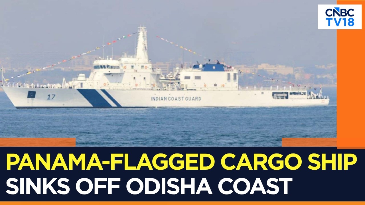 Panama-Flagged Cargo Ship MV Ocean Winner Sinks Off Odisha Coast, 22 Crew Missing, 2 Rescued