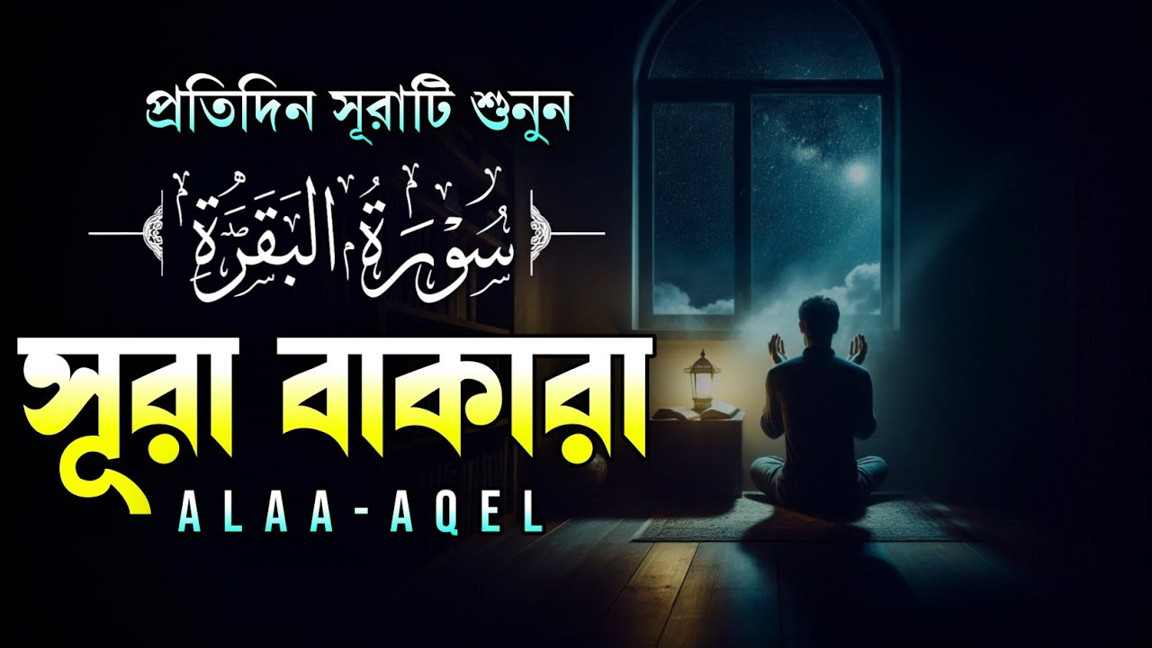 ঘরের উন্নতির জন্য সূরা বাকারা প্রতিদিন শুনুন I Surah Al Baqarah Full Quran Recitation | Alaa Akl