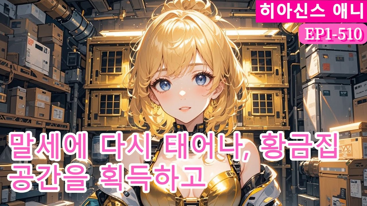 【웹소설 원작】말세에 다시 태어나, 황금집 공간을 획득하고, 억만 물자를 비축한다