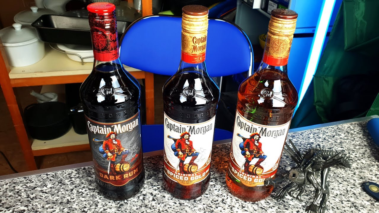 Captain Morgan SORTEN-VERGLEICH 🏴&zwj;☠️ Dark Rum   |||   Test