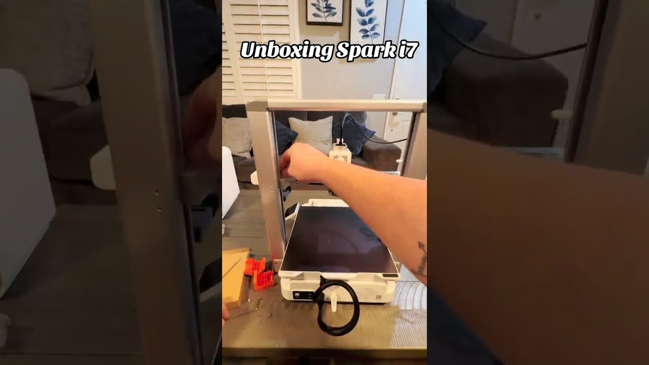 Unboxing @Creality3D new Spark i7 printer