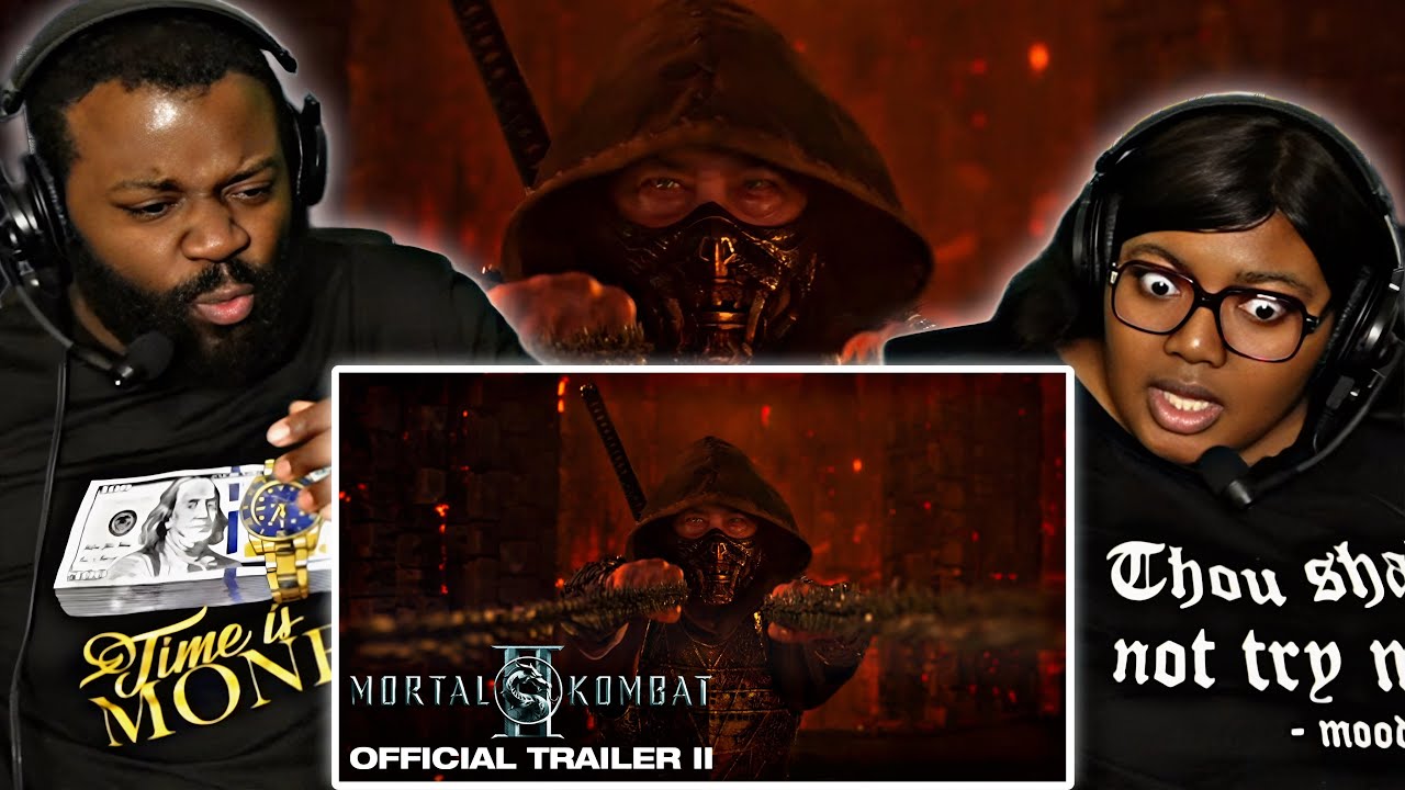Реакция на официальный трейлер Mortal Kombat II | II 🧑🏾‍💻‼️