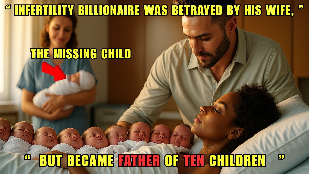 Infertility Billionaire Was Betrayed by His Wife, But Became Father of Ten Children