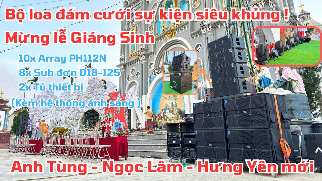 Combo to đẹp rẻ loa array DB nhập , chú Tùng ( Thái Bình ) DVH Audio 036 355 3277