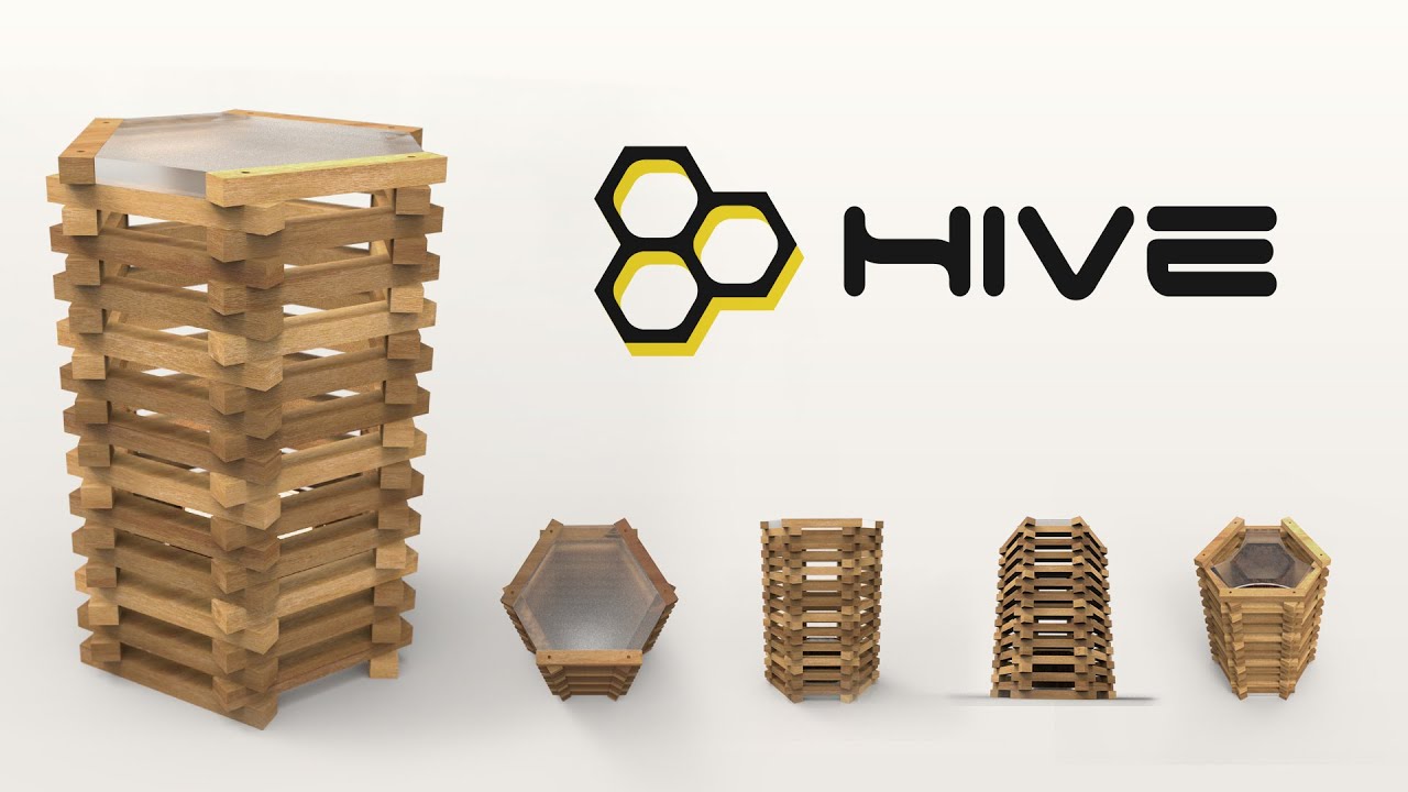 Hive Stool - Smart furniture