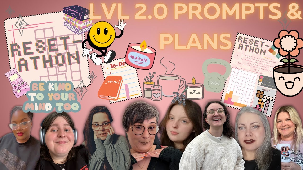 Reset-athon Lvl 2 | Prompts & Plans | April Readathon Plans