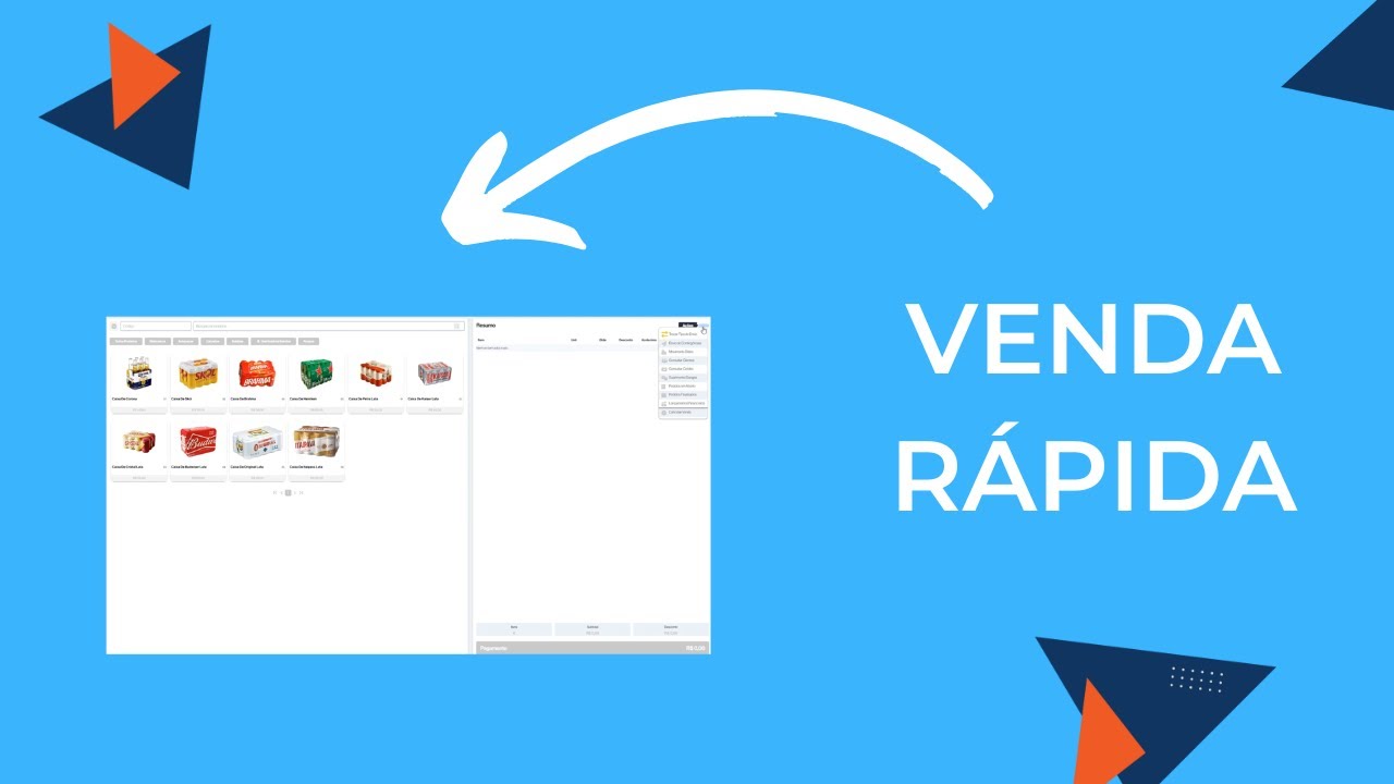 COMO USAR A TELA DE VENDA R&Aacute;PIDA NO ERP ICTUSLIVE