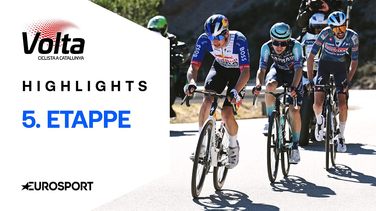 Stars auf K&ouml;nigsetappe gefordert | Highlights deutsch | 5. Etappe | Katalonien-Rundfahrt