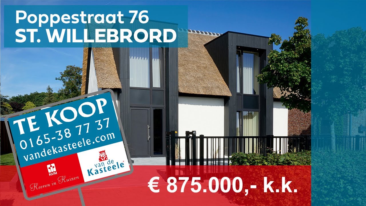 Deze luxe villa  met energielabel A++++ staat nu op Funda | Poppestraat 76 St. Willebrord