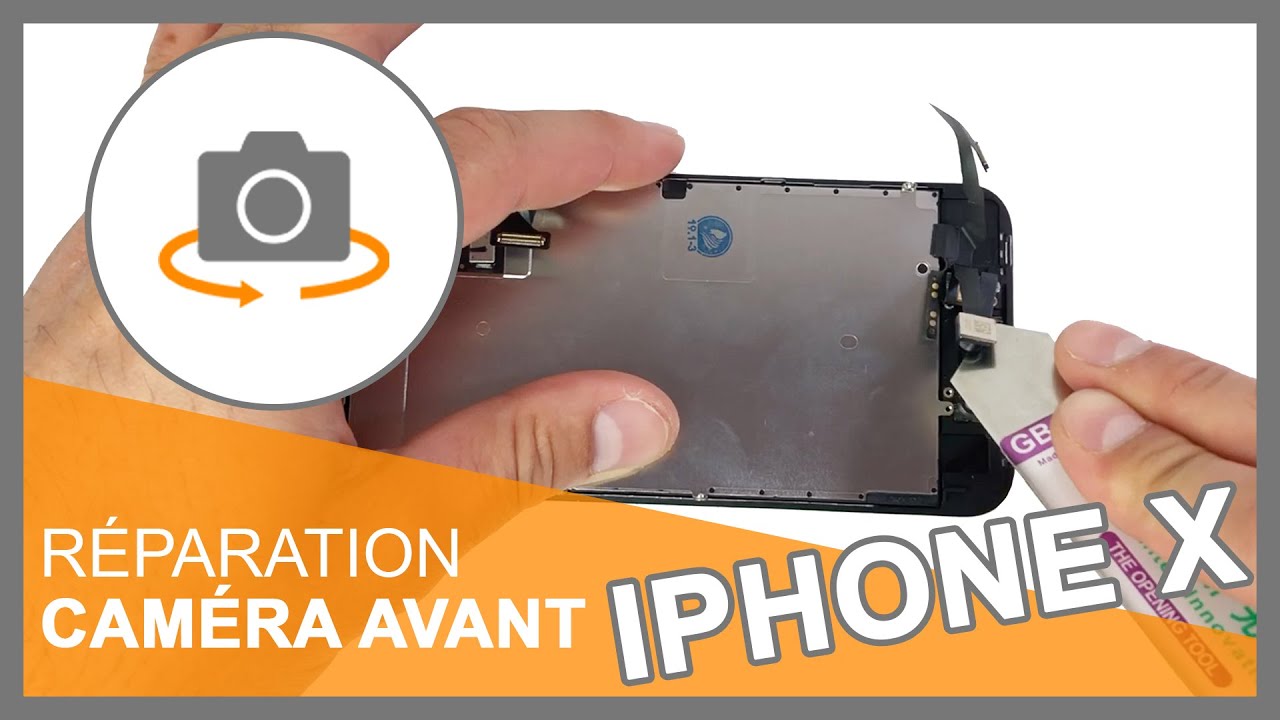 Réparation caméra avant iPhone X