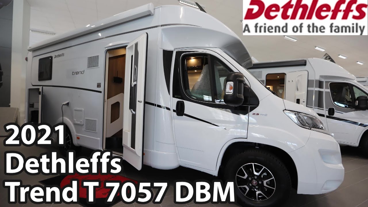 Dethleffs Trend T 7057 DBM 2021 Motorhome 7,41 m