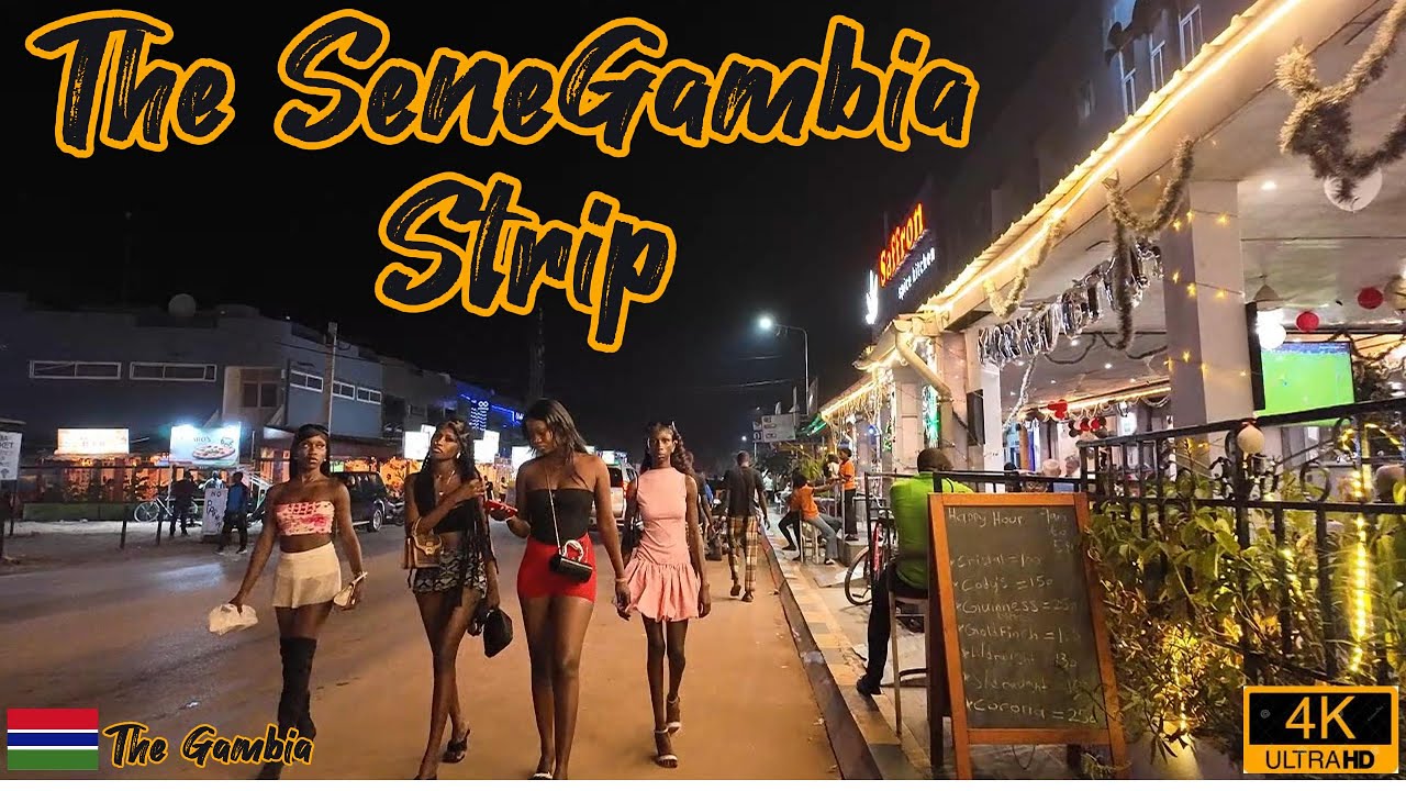 🇬🇲  What Nightlife On The Senegambia Strip in The Gambia Looks Like. Truth Avenue P.O.V