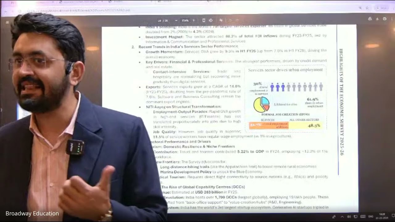 Economic Survey 2025-26|Day 3,part -2