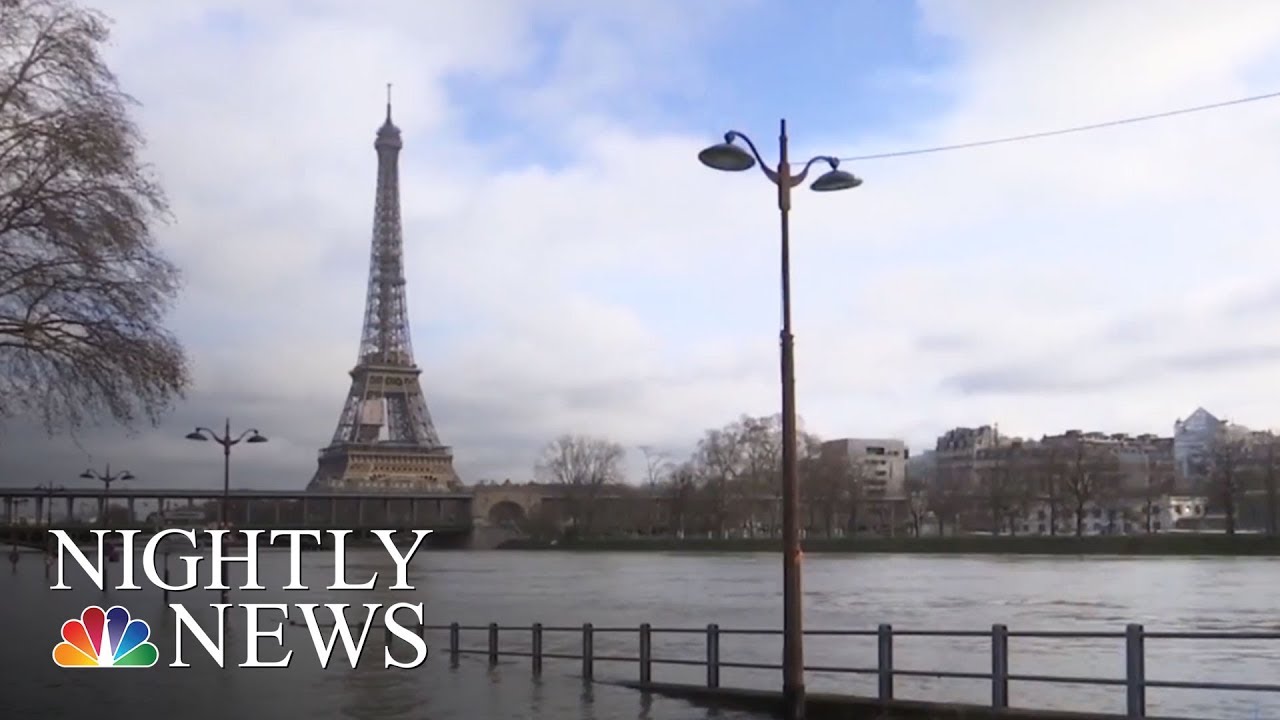 Evacuations And Rising Waters In Paris After Relentless Rain | NBC Nightly News