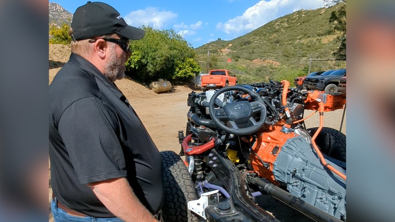 AUTOMOTIVE NEWS VIDEO: The iForce Max hybrid system on the 2024 Toyota Tacoma
