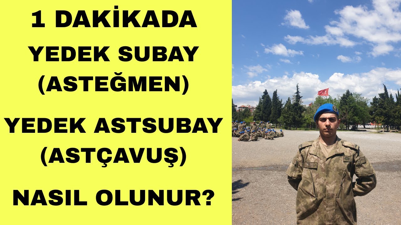 Yedek Subay ve Yedek Astsubay Nasıl Olunur?
