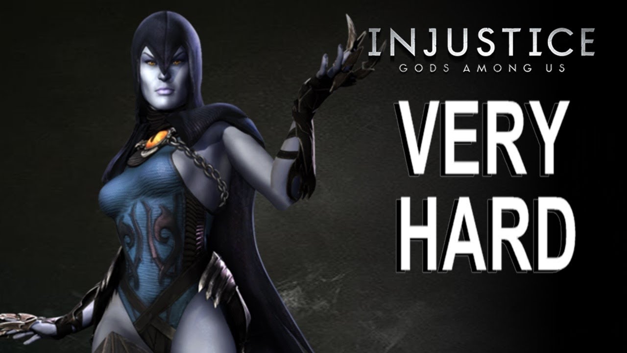 Injustice Gods Among Us - Raven Classic Battles (VERY HARD) NO MATCHES LOST