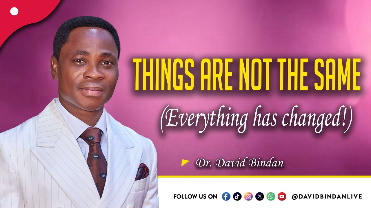 Why Are Things The Same? - Dr. David Bindan