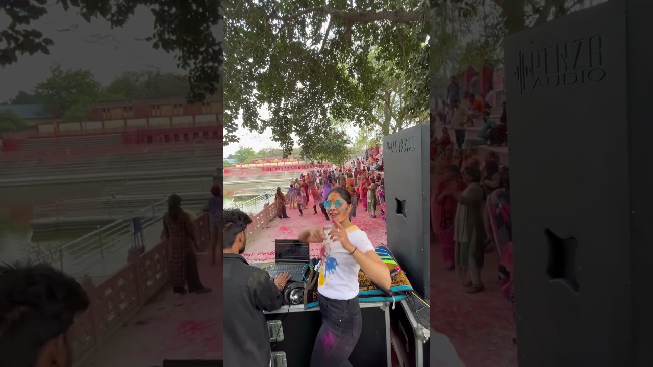 Happy Holi DJ Dance | Kanak Sharma #shorts #holi #dj #dance